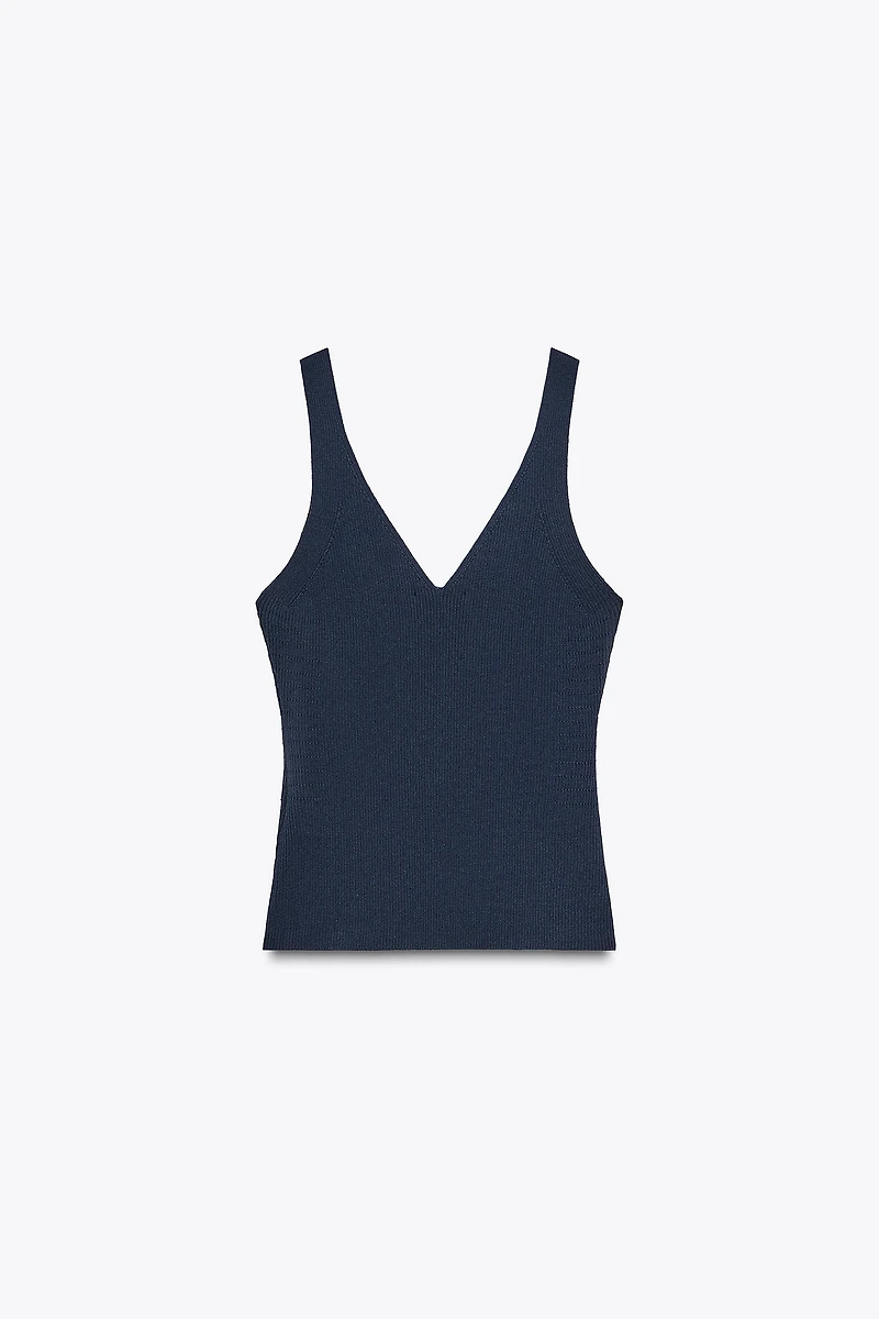 RIB KNIT TOP