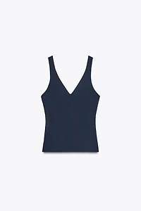 RIB KNIT TOP