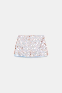 SEQUIN MINI SKIRT
