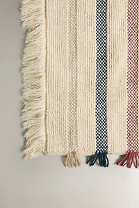 CHILDREN'S MULTICOLORED WOOL AREA RUG