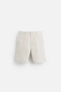 100% LINEN SHORTS