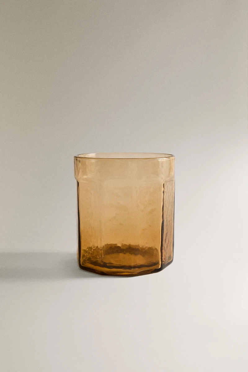 GOBELET VERRE MARTELÉ