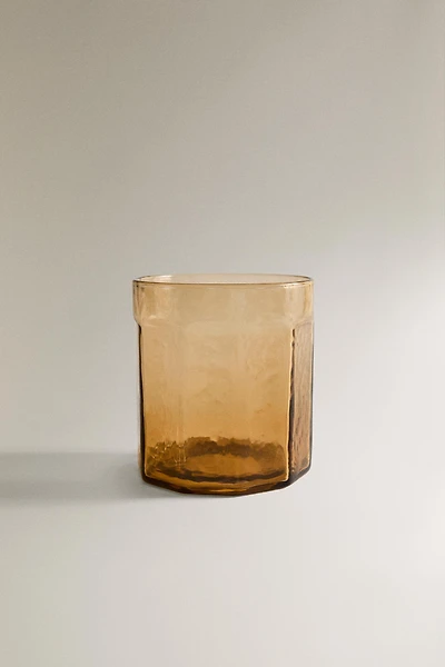 GOBELET VERRE MARTELÉ