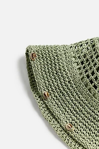 CROCHET SHELL HAT