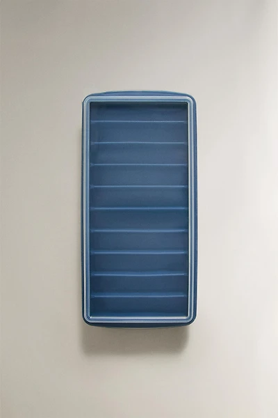 RECTANGULAR SILICONE ICE TRAY - 10 ICE CUBES