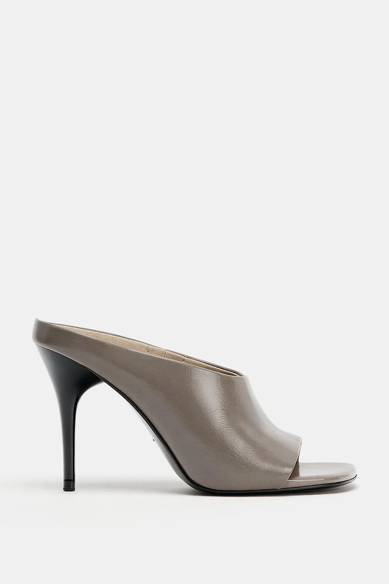LIMITED EDITION PATENT LEATHER MULES