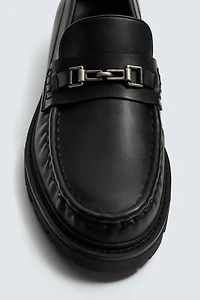 METAL BIT LOAFERS