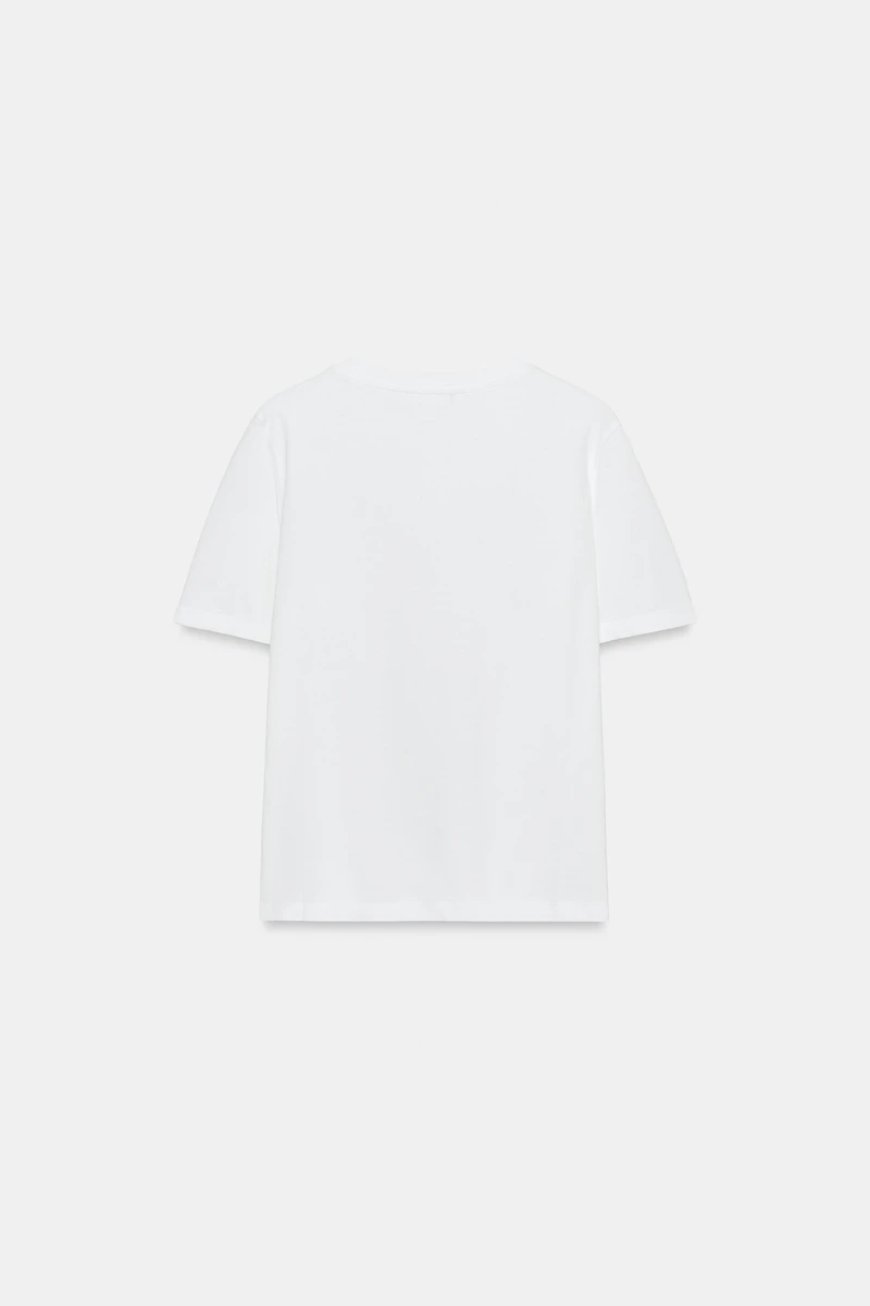 EMBROIDERED POCKET T-SHIRT