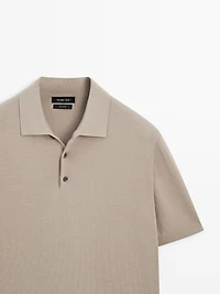 Polo en maille de coton