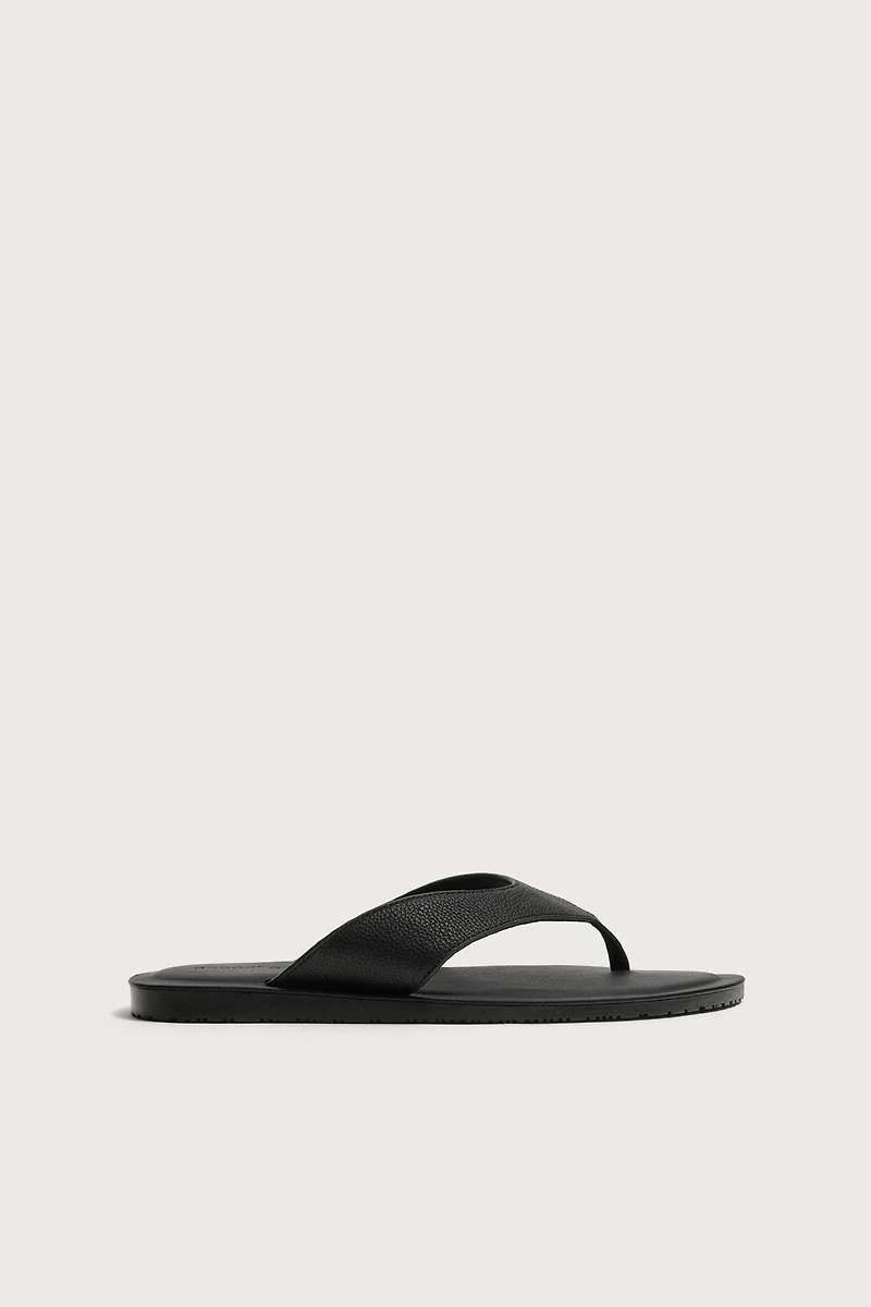 Leather Strap Sandals