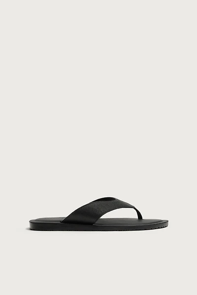 Leather Strap Sandals