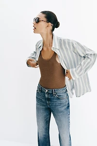 Z1975 MID-RISE CROPPED JEANS