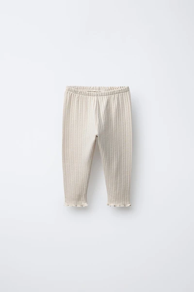 POINTELLE COTTON LEGGINGS