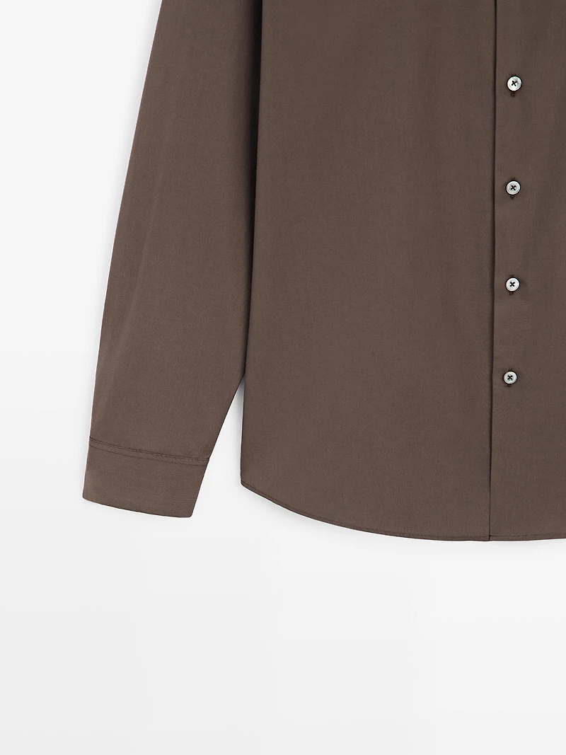 Relaxed fit 100% cotton shirt - LIMITED