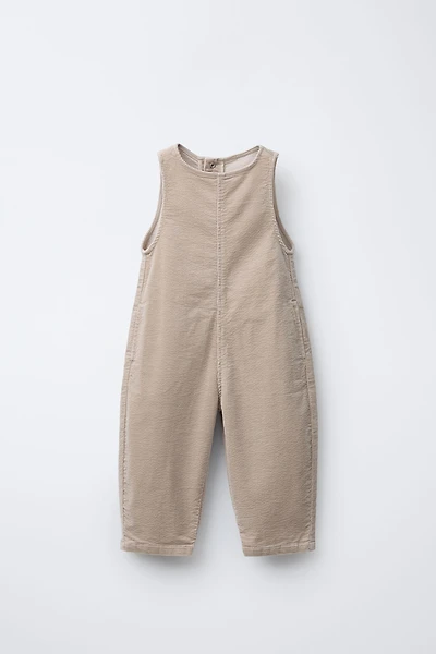 LONG CORDUROY OVERALLS