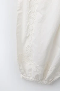 EMBROIDERED LACE BLOOMERS