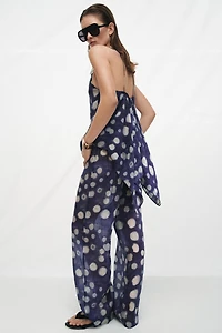 PANTALON À POIS ZW COLLECTION
