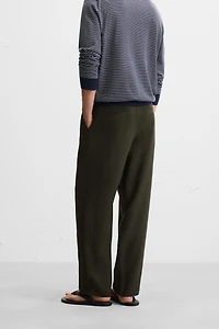 RELAXED FIT LYOCELL PANTS