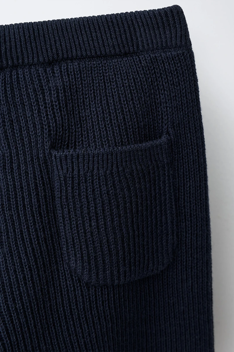 KNIT JOGGING PANTS