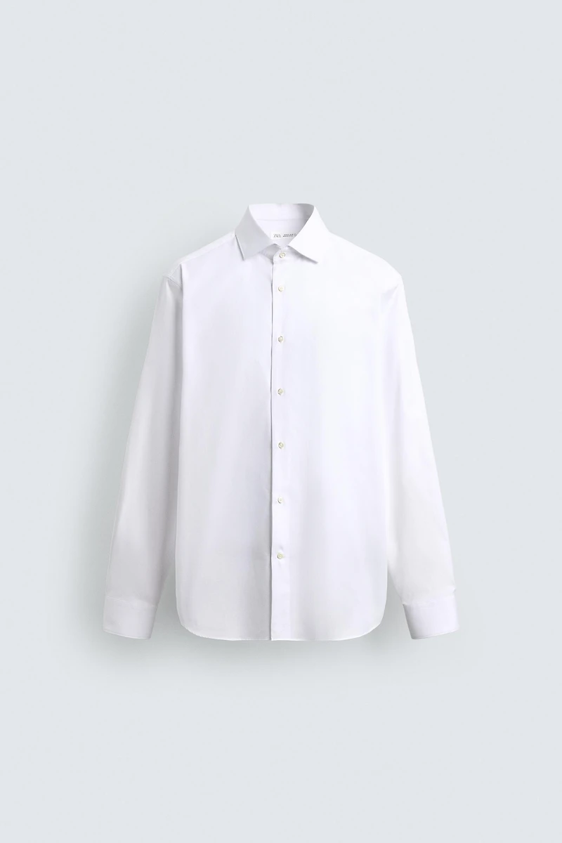 REGULAR FIT COTTON SHIRT