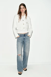 CROPPED POCKET BLAZER