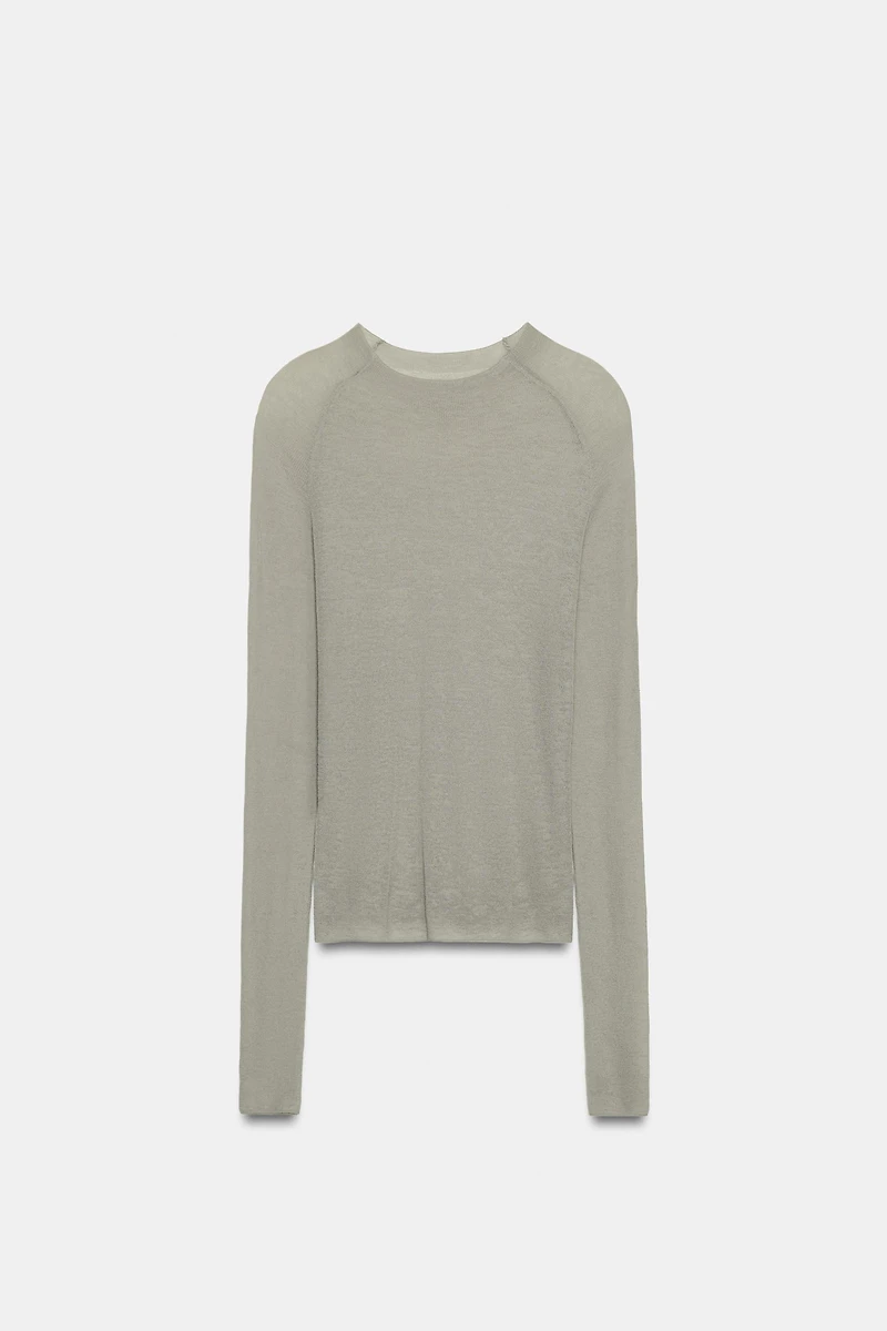 FINE KNIT TOP