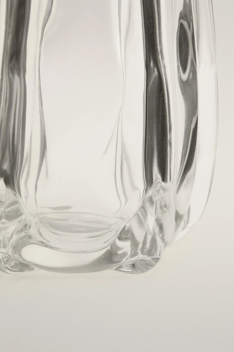 VASE DÉCORATIF EN VERRE