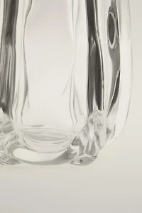 VASE DÉCORATIF EN VERRE