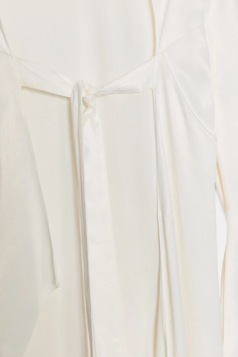 TOP ASYMÉTRIQUE SATINÉ ZW COLLECTION