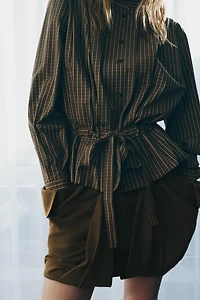 ZW COLLECTION CARGO MINI SKIRT