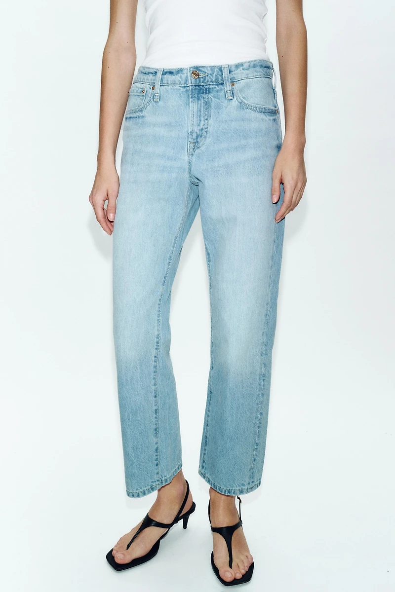 Z1975 MID-RISE CROPPED JEANS