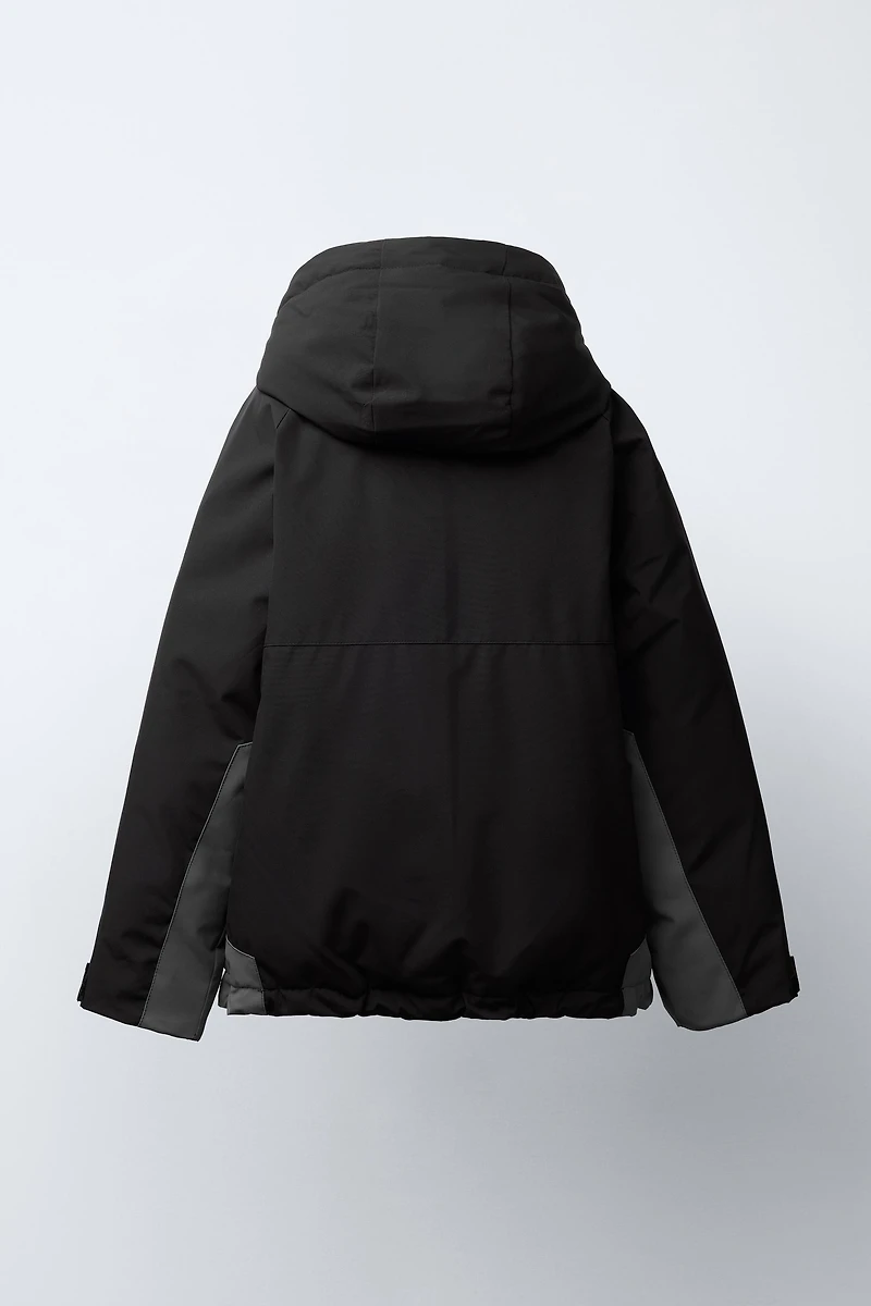 COLOR BLOCK WATER REPELLENT JACKET