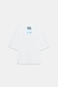 BOXY FIT T-SHIRT WITH LABEL
