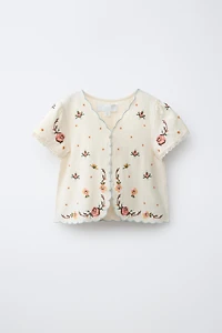 EMBROIDERED BLOUSE