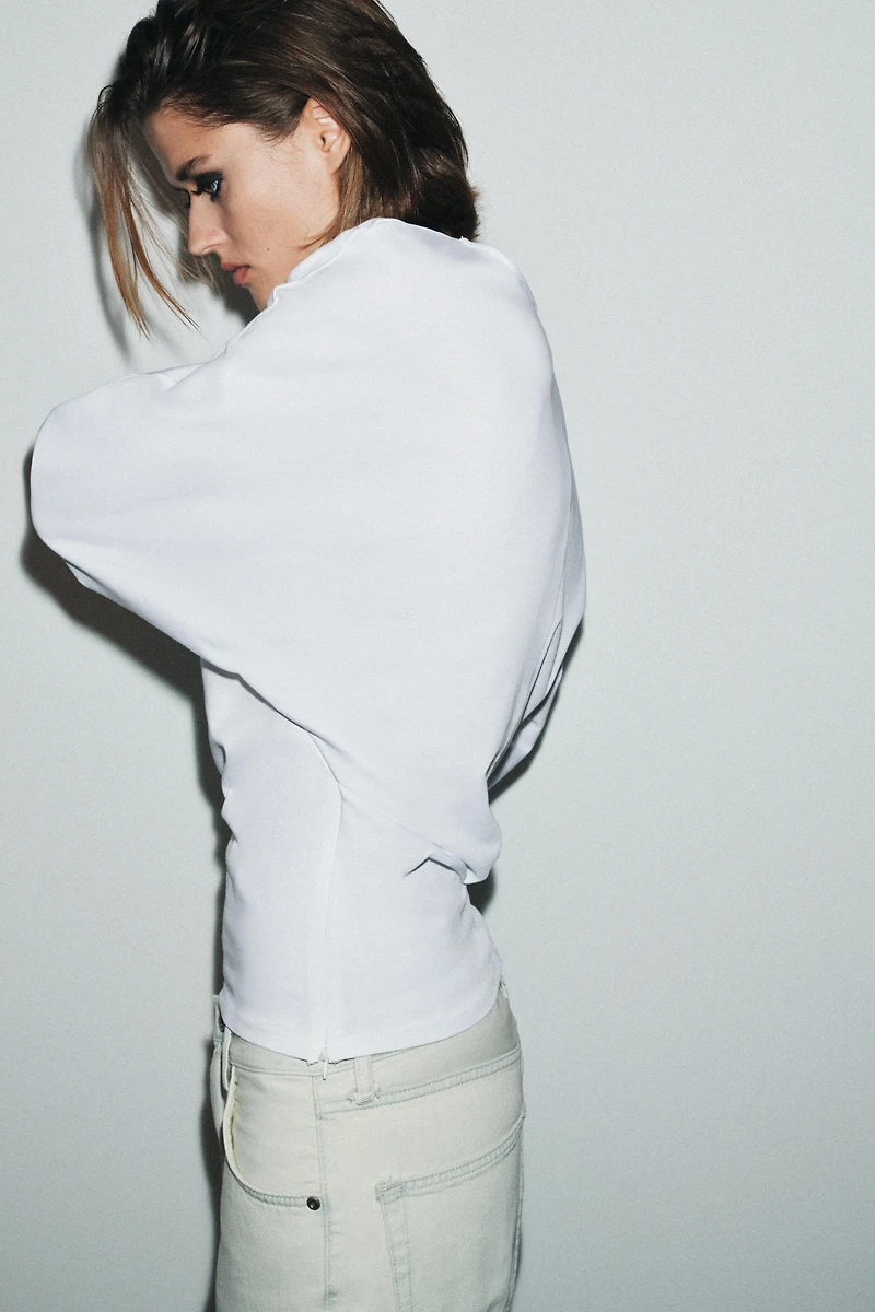 HEAVY COTTON LONG SLEEVE T-SHIRT