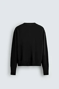 DICE HEARTS PATCH CARDIGAN