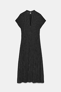 ZW COLLECTION POLKA DOT MIDI DRESS