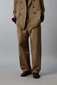TECHNICAL WIDE FIT SUIT PANTS
