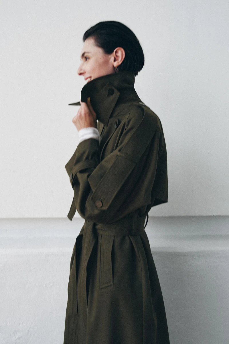 TRENCH OVERSIZE ZW COLLECTION ÉDITION LIMITÉE