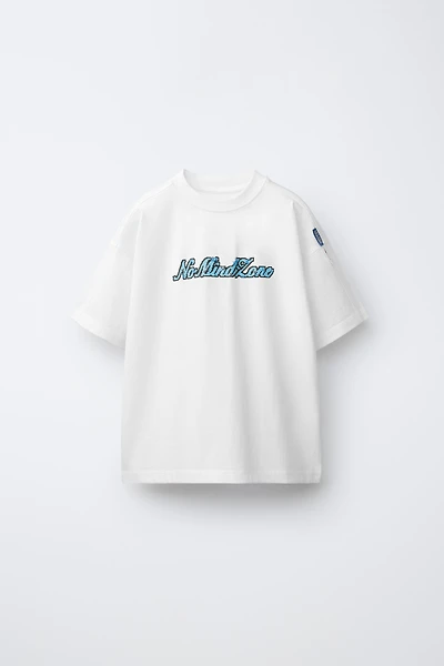 PIXEL SKATE PRINT T-SHIRT