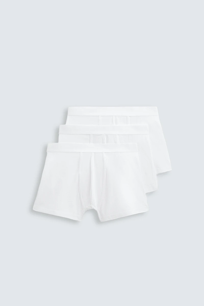 LOT DE 3 BOXERS BASIQUES