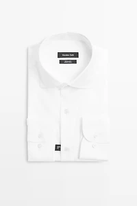 Regular-fit 100% cotton shirt