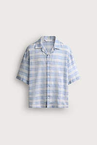 CHECK JACQUARD SHIRT