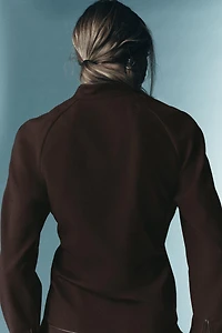 DRAPED FEATHER LIMITED EDITION SHIRT