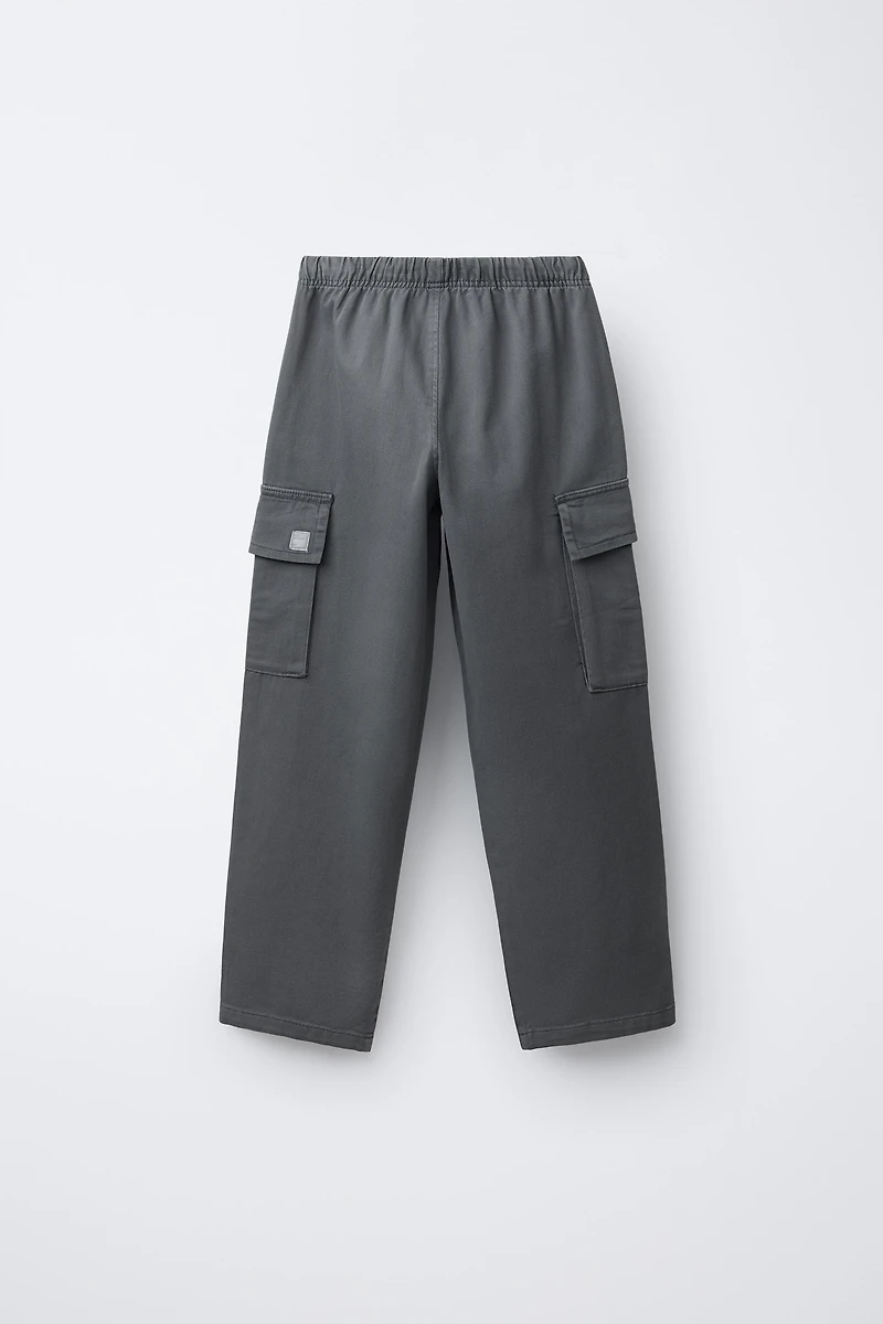 TWILL CARGO PANTS