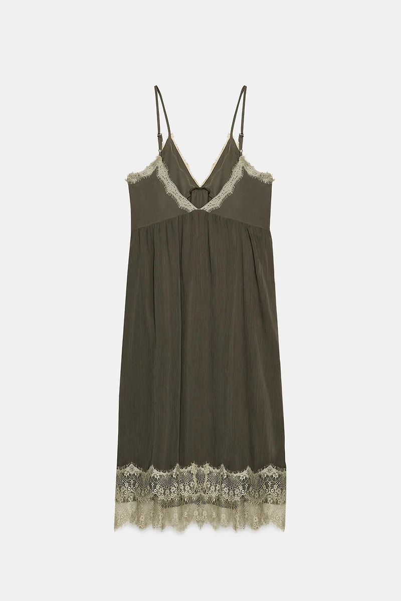LACE SLIP DRESS
