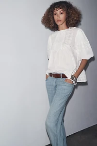 BLOUSE ROMANTIQUE BRODÉE ZW COLLECTION