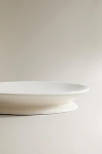 CREAM CERAMIC BATHROOM SOAP DISH