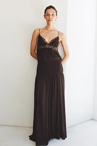 LACE STRAP DRESS