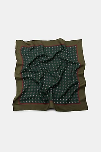 FOULARD IMPRIMÉ SOIE 100 %